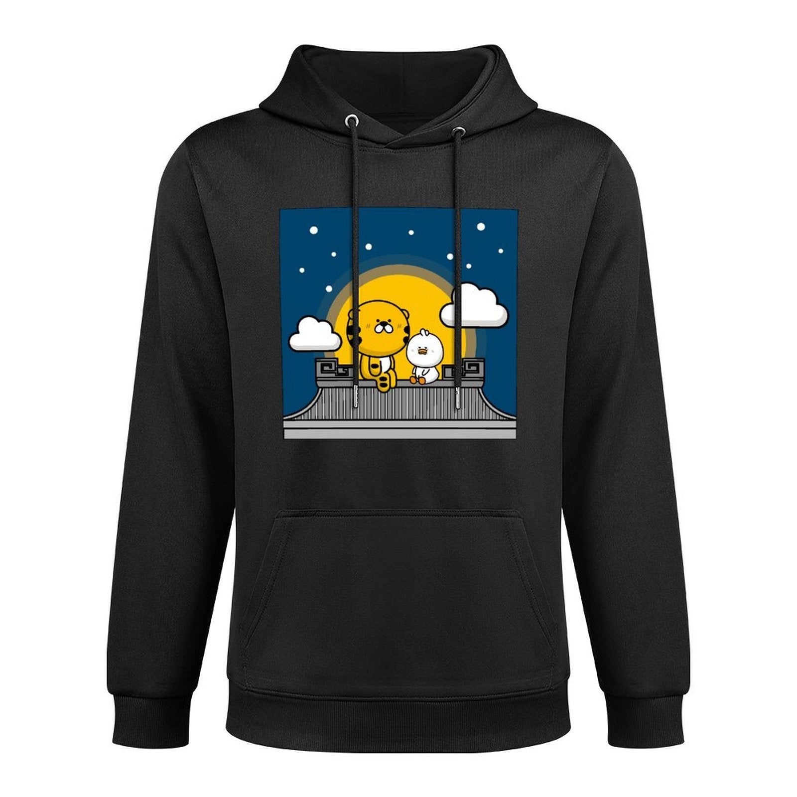 SoftLine Easy-Care Front Graphic Hoodies